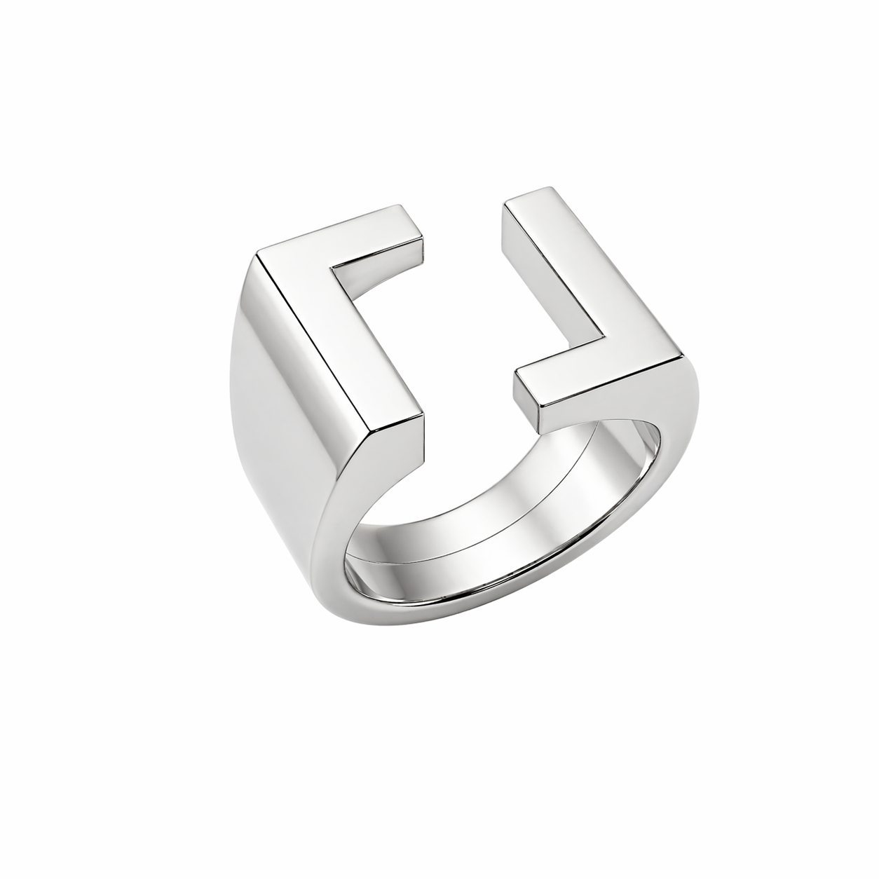 KU Signet Ring - 925 sterling silver